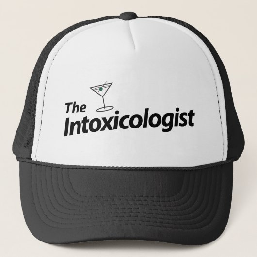 De toxicoloog trucker pet (Voorkant)