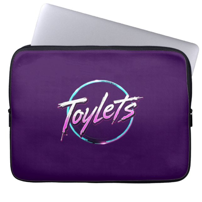 DE TOYLETS LAPTOP SLEEVE (Voorkant)