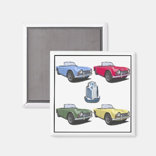 De TR4 Magneet (Voorkant / Achterkant)