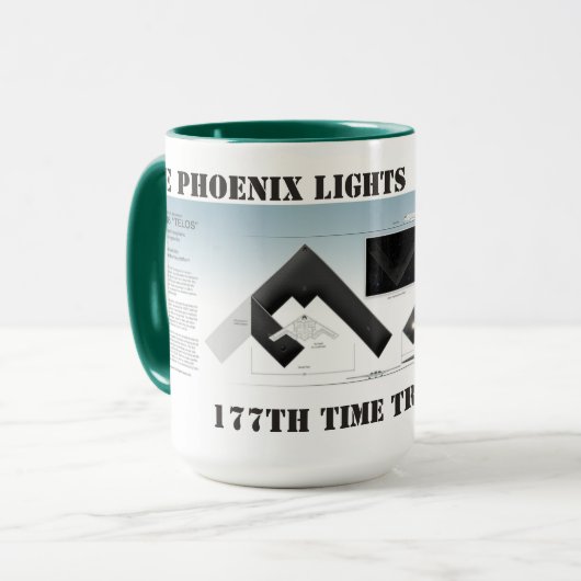 De tr-6 TELOS-mok Mok (Voorkant links)