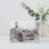 De Tractor Vullen, 1940 Briefkaart (Staand voorkant)