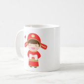 De traditionele Chinese weddenschap voor hem Koffiemok (Voorkant links)