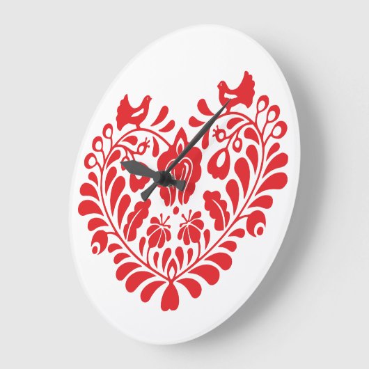 De traditionele folk ornament klok (Hoek)