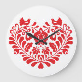 De traditionele folk ornament klok (Voorkant)