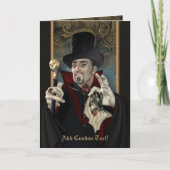 De traditionele Groeten & Notecards van de Vampier Kaart (Voorkant)