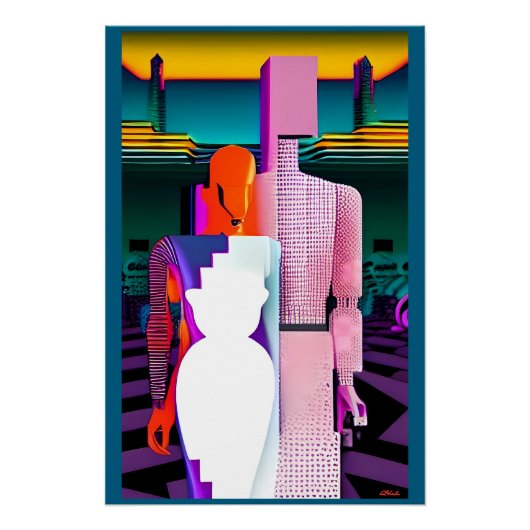 De traditionele huwelijksdroom perfect poster (Voorkant)