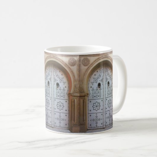 De traditionele Tunesische Mok van de Deur (Voorkant rechts)