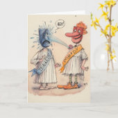 De tragedie & de Komedie "worden spoedig" goed Kaart (Gele Bloem)