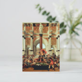 De tragedie van Lucpensiona door Sandro Botticelli Briefkaart (Staand voorkant)