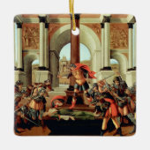 De tragedie van Lucpensiona door Sandro Botticelli Keramisch Ornament (Voorkant)