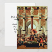 De tragedie van Lucretia door Sandro Botticelli Kaart (Voorkant / Achterkant)