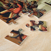 De tragedie van Lucretia door Sandro Botticelli Legpuzzel (Zijkant)