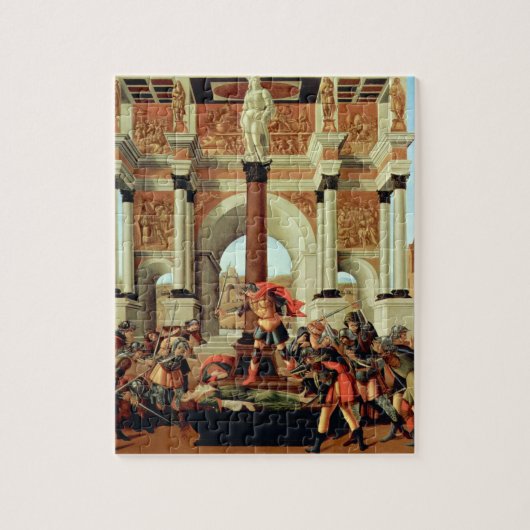 De tragedie van Lucretia door Sandro Botticelli Legpuzzel (Verticaal)