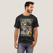 De "Tragische Geleerde" Dark Academia Afstuderen T-shirt (Voorkant volledig)