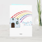 De Trainer van de hond dankt u Personaliseerbare Bedankkaart (Achterkant)