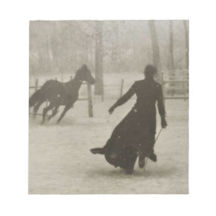 De trainer voor paarden door Felix Thiollier 1899 Notitieblok