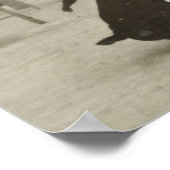 De trainer voor paarden door Felix Thiollier 1899 Poster (Hoek)