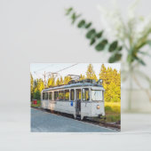 De tram in Trondheim. 7 in Lian Briefkaart (Staand voorkant)