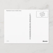 De tram in Trondheim, "Graakallbanen" Briefkaart (Achterkant)