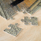 De tram lopen- Lissabon, Portugal Puzzel Legpuzzel (Zijkant)