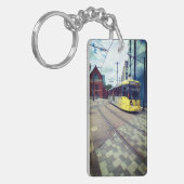 De tram sleutelhanger (Voorkant Links)