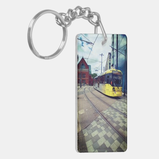 De tram sleutelhanger (Voorkant Links)
