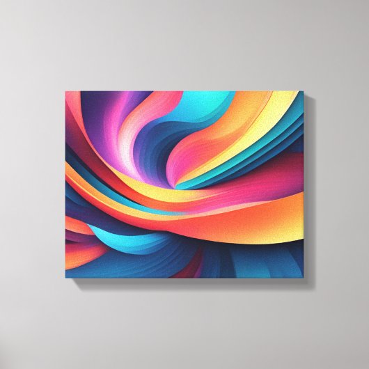 De trance van de zesde dimensie | canvas afdruk (Voorkant)