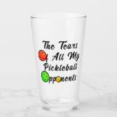 De tranen van al mijn picklebaltegenstanders Gewel Glas (Voorkant)