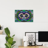 De tranen van een poster van de Kast (Thuiskantoor)
