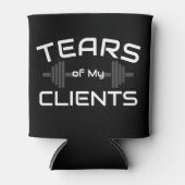 De tranen van mijn cliënten Persoonlijke Twitter-c Blikjeskoeler (Voorkant)