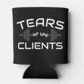 De tranen van mijn cliënten Persoonlijke Twitter-c Blikjeskoeler (Achterkant)