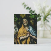 De tranen van St Peter, eind jaren 1580 Briefkaart (Staand voorkant)