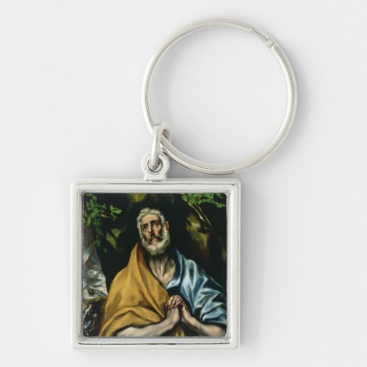 De tranen van St Peter, eind jaren 1580 Sleutelhanger (Voorkant)
