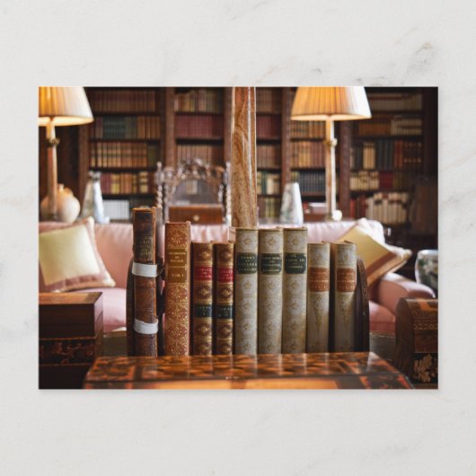 De Tranquiliteit van de Bibliotheek Briefkaart (Voorkant)