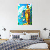De Tranquille Beschermer Canvas Afdruk (Insitu (Slaapkamer))
