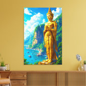 De Tranquille Beschermer Canvas Afdruk (Insitu (Woonkamer))