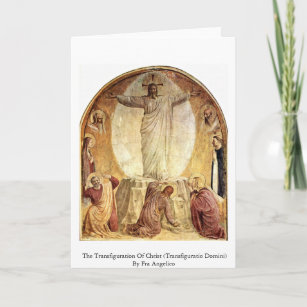 De transfiguratie van Christus Kaart