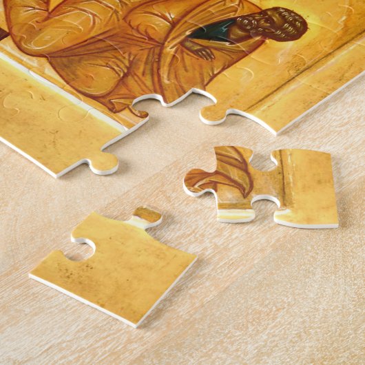 De transfiguratie van het christelijk-orthodoxe ic legpuzzel (Zijkant)