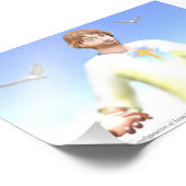 De Transfiguratie van Jezus Foto Afdruk (Hoek)