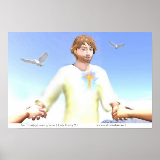 De Transfiguratie van Jezus Poster (Voorkant)