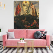 De transformatie, c.1527-33 (olie op het paneel) canvas afdruk (Insitu (Woonkamer))