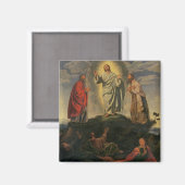 De transformatie, c.1527-33 (olie op het paneel) magneet (Voorkant / Achterkant)