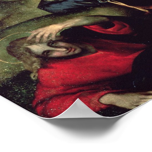 De transformatie van Christus, c.1510-12 (olie op Poster (Hoek)