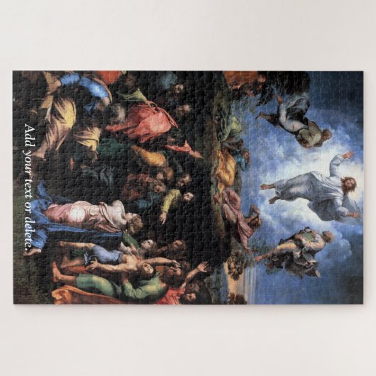 "De transformatie" van Jezus Christus, door Raphae Legpuzzel (Horizontaal)