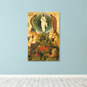 De transformatie van onze Heer Canvas Afdruk (Insitu (Houten vloer))