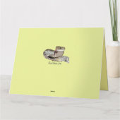 De transformatie van slangen personaliseren wordt  kaart (Achterkant)