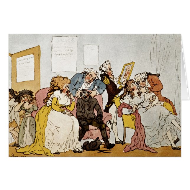 "De transplantatie van Teth", cartoon (Voorkant Horizontaal)