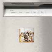 "De transplantatie van Teth", cartoon Magneet (Insitu (Vaatwasser))