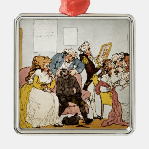 "De transplantatie van Teth", cartoon Metalen Ornament