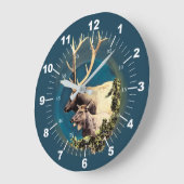 De trap en het hart grote klok (Hoek)